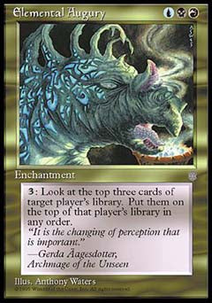 Elemental Augury (Ice Age) Light Play