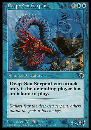 Deep-Sea Serpent (Portal) Near Mint