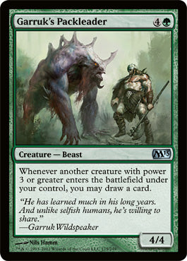 Garruk's Packleader (Magic 2013 Core Set) Near Mint Foil
