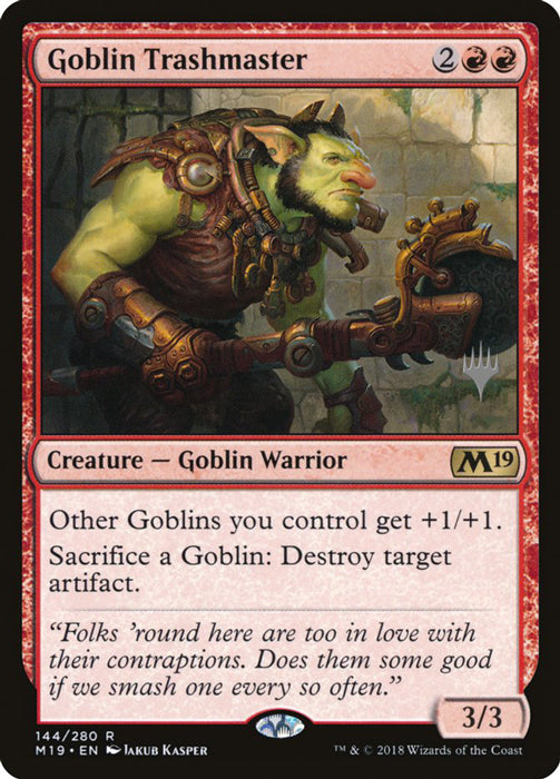 Goblin Trashmaster (Promo Pack) Near Mint