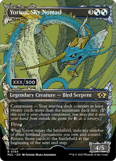 Yorion, Sky Nomad (Serialized) (March of the Machine: Multiverse Legends) Near Mint