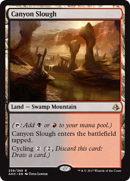 Canyon Slough (Amonkhet) Near Mint
