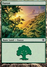 Forest (248) (Shards of Alara) Near Mint Foil