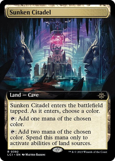 Sunken Citadel (Extended Art) (The Lost Caverns of Ixalan) Near Mint