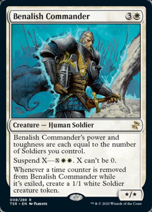 Benalish Commander (Time Spiral Remastered) Near Mint