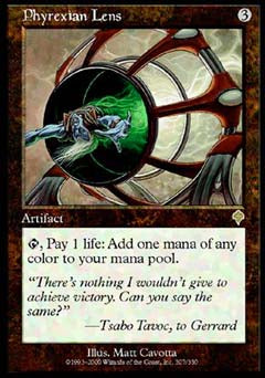Phyrexian Lens (Invasion) Near Mint Foil