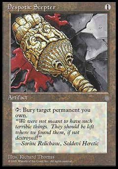 Despotic Scepter (Ice Age) Light Play