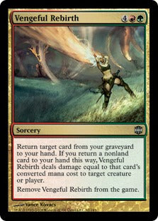Vengeful Rebirth (Alara Reborn) Near Mint Foil