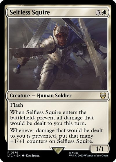 Selfless Squire (Commander: The Lord of the Rings: Tales of Middle-earth) Near Mint