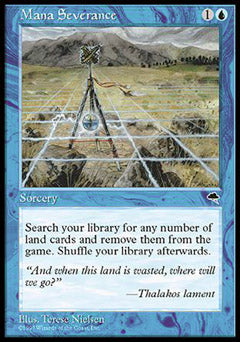 Mana Severance (Tempest) Light Play