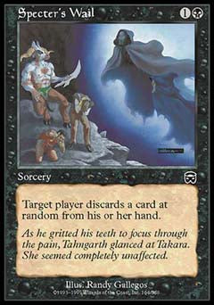 Specter's Wail (Mercadian Masques) Near Mint