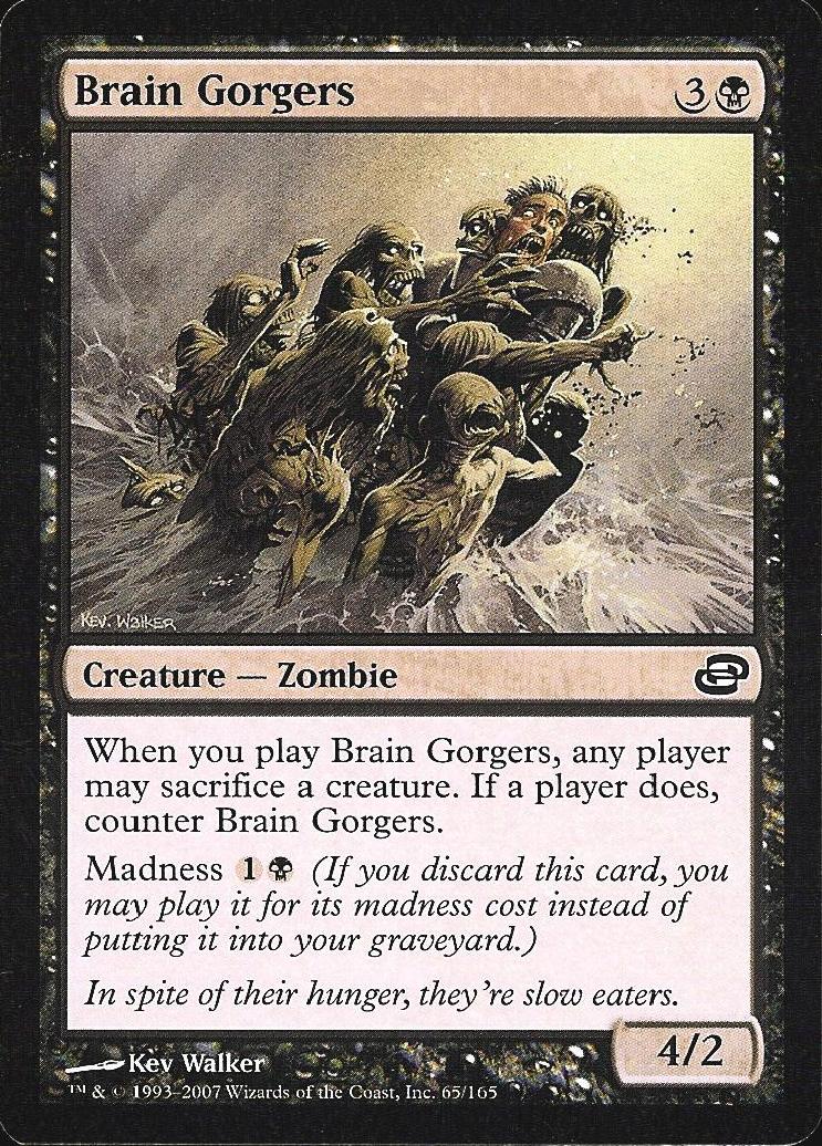 Brain Gorgers (Planar Chaos) Near Mint Foil