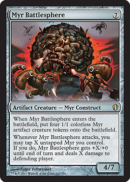 Myr Battlesphere (Commander 2013 Edition) Near Mint