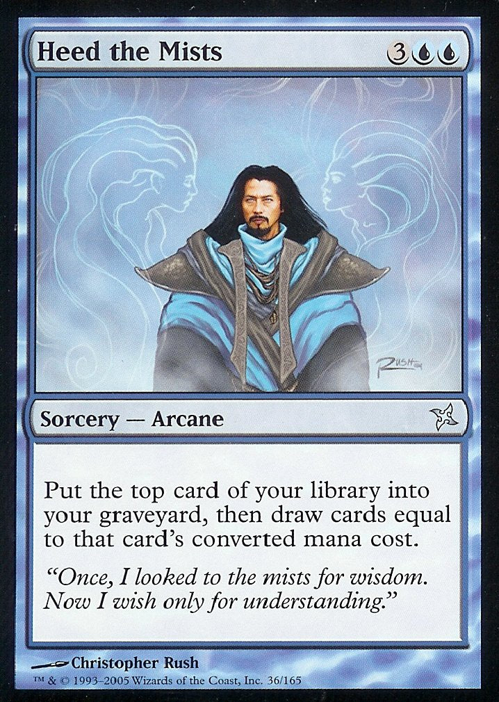 Heed the Mists (Betrayers of Kamigawa) Near Mint Foil