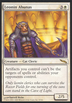 Leonin Abunas (Mirrodin) Light Play