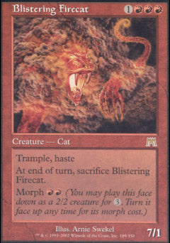 Blistering Firecat (Onslaught) Near Mint Japanese