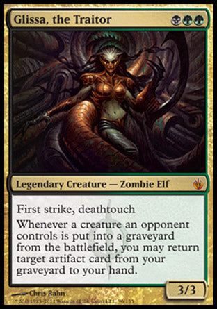 Glissa, the Traitor (Mirrodin Besieged) Near Mint Foil