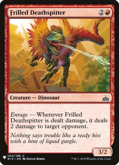 Frilled Deathspitter (Mystery Booster) Near Mint