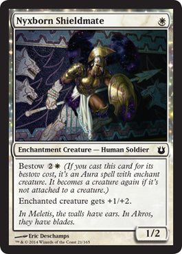 Nyxborn Shieldmate (Born of the Gods) Near Mint Foil