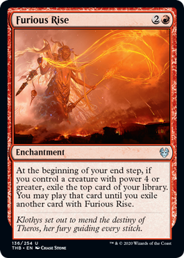 Furious Rise (Theros Beyond Death) Near Mint