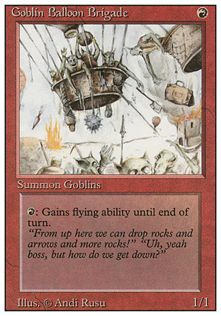 Goblin Balloon Brigade (Revised) Near Mint