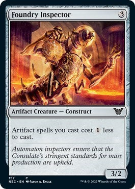 Foundry Inspector (Commander: Kamigawa: Neon Dynasty) Near Mint