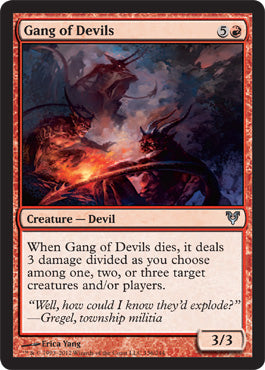 Gang of Devils (Avacyn Restored) Near Mint