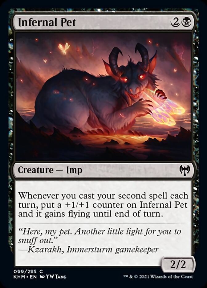 Infernal Pet (Kaldheim) Near Mint