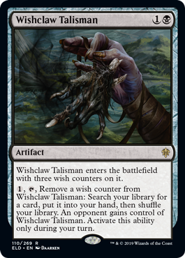 Wishclaw Talisman (Throne of Eldraine) Near Mint Foil