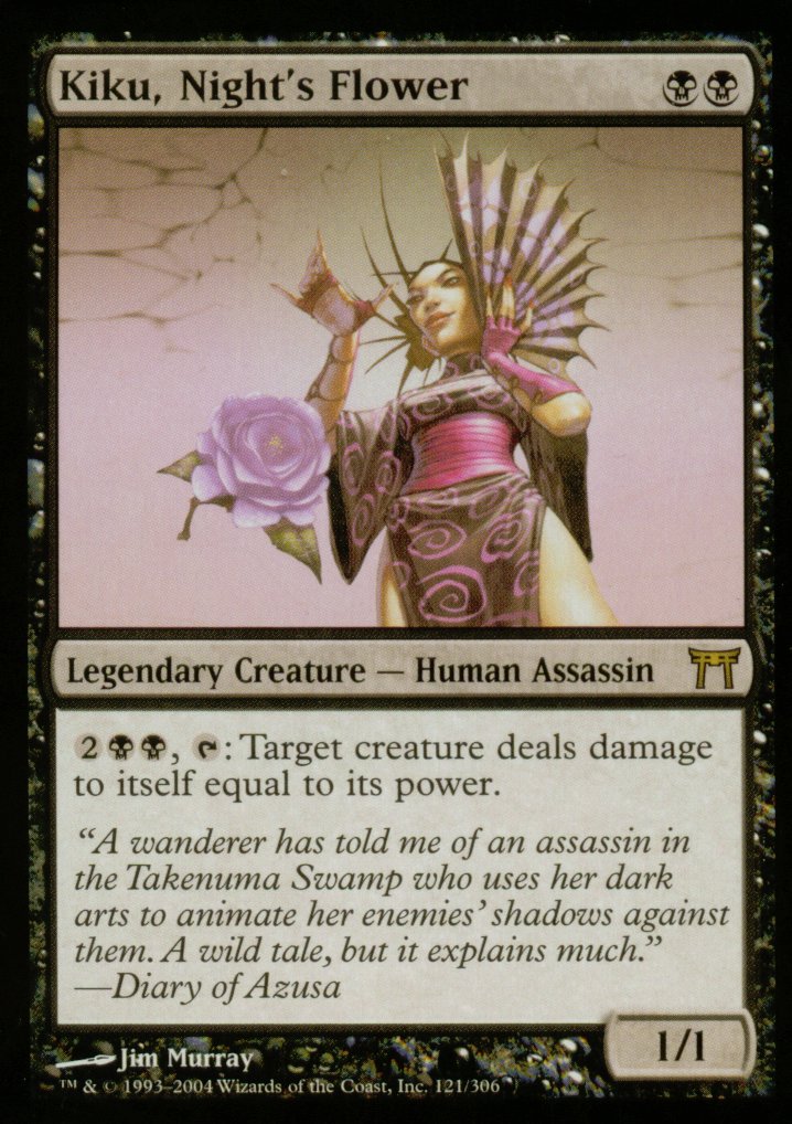 Kiku, Night's Flower (Champions of Kamigawa) Good