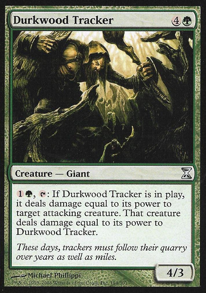 Durkwood Tracker (Time Spiral) Near Mint Spanish