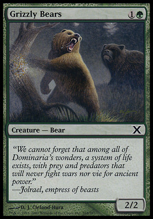 Grizzly Bears (10th Edition) Near Mint Japanese