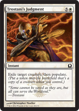Trostani's Judgment (Return to Ravnica) Near Mint