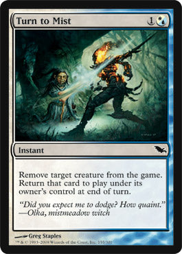 Turn to Mist (Shadowmoor) Near Mint Foil