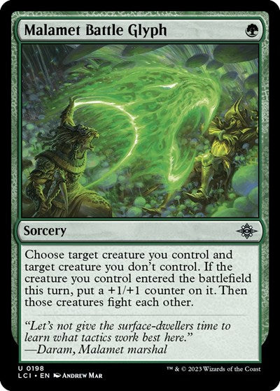 Malamet Battle Glyph (The Lost Caverns of Ixalan) Near Mint Foil