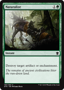 Naturalize (Dragons of Tarkir) Near Mint