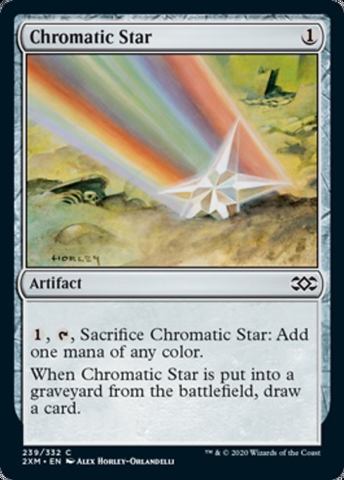 Chromatic Star (Double Masters) Near Mint Foil