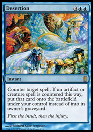 Desertion (Commander's Arsenal) Near Mint Foil