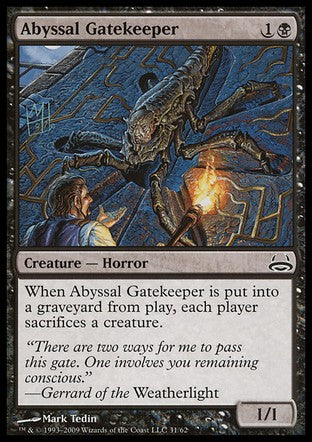 Abyssal Gatekeeper (Duel Decks: Divine vs Demonic) Near Mint