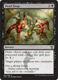 Dead Drop (Khans of Tarkir) Near Mint