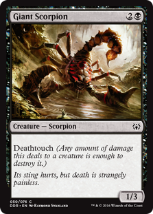 Giant Scorpion (Duel Decks: Nissa vs Ob Nixilis) Near Mint