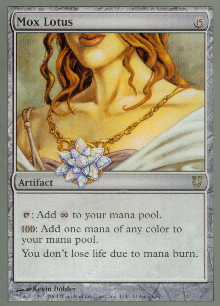 Mox Lotus (Unhinged) Near Mint Foil