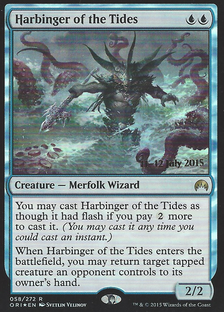 Harbinger of the Tides Prerelease (Promotional Cards) Near Mint Foil