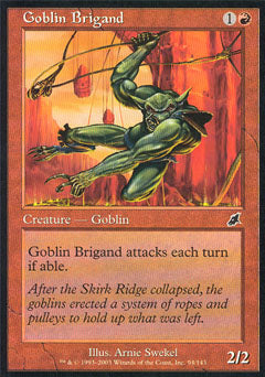 Goblin Brigand (Scourge) Near Mint Foil