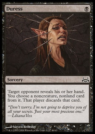 Duress (Duel Decks: Divine vs Demonic) Near Mint