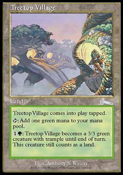 Treetop Village (Urza's Legacy) Near Mint