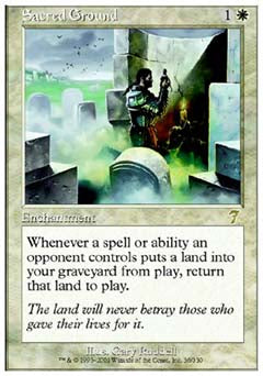 Sacred Ground (7th Edition) Near Mint Simplified Chinese