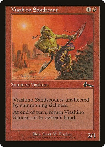 Viashino Sandscout (Urza's Legacy) Near Mint