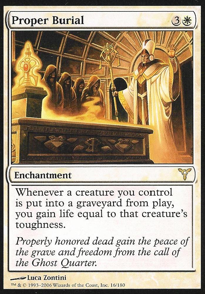 Proper Burial (Dissension) Near Mint Chinese