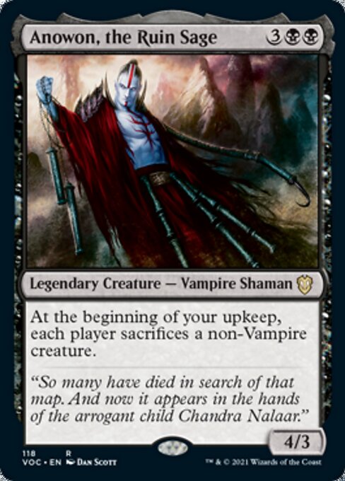 Anowon, the Ruin Sage (Commander 2021 Crimson Vow) Near Mint